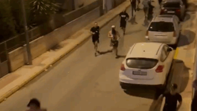 Neonazis organizando cacherías racistas en Torrepacheco, Murcia