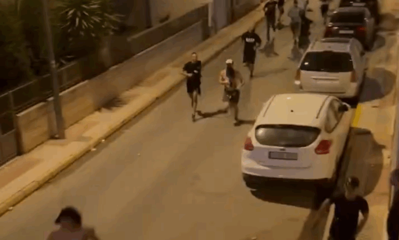 Neonazis organizando cacherías racistas en Torrepacheco, Murcia