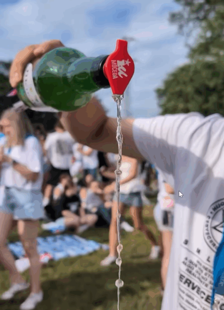 Tapón para escanciar sidra de Jóvenes IU