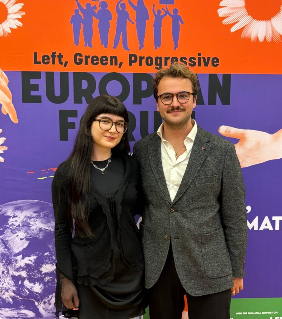 Daniel Sierra y Anastasia Iampolskaia, nuevos co-coordinadores de la red joven del Partido de la Izquierda Europea (ELYN)